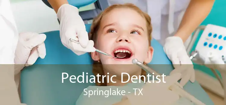 Pediatric Dentist Springlake - TX